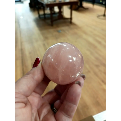 🌹💗 Rose Quartz Sphere – Love Compassion and Heart Healing! 💗🌹 - medium - Spheres