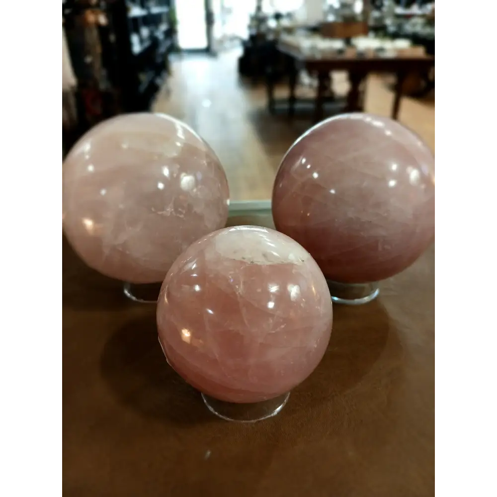 🌹💗 Rose Quartz Sphere – Love Compassion and Heart Healing! 💗🌹 - Spheres