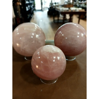 🌹💗 Rose Quartz Sphere – Love Compassion and Heart Healing! 💗🌹 - Spheres