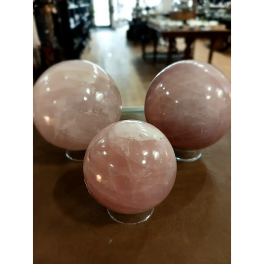 🌹💗 Rose Quartz Sphere – Love Compassion and Heart Healing! 💗🌹 - Spheres