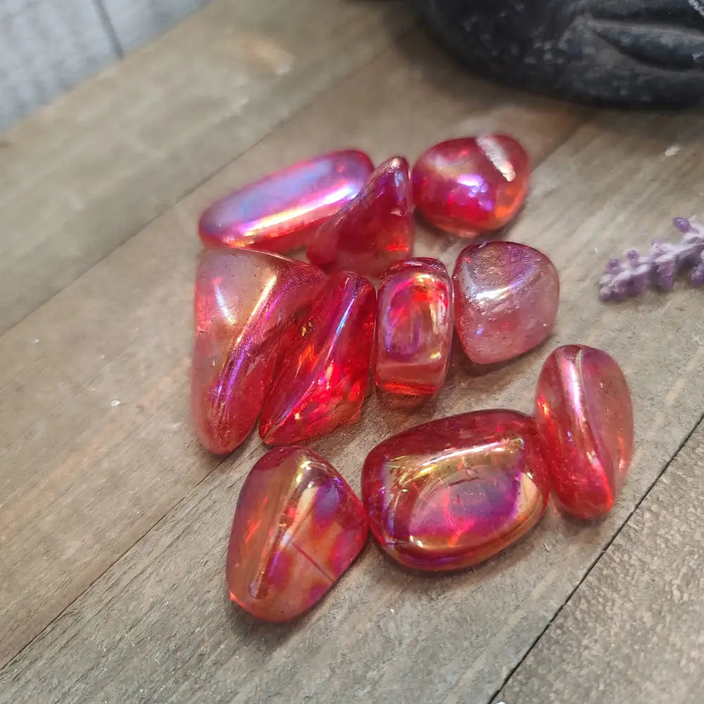 RUBY Red Aura Tumble - Tumbles