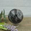 Rutilated BLACK TOURMALINE/QUARTZ SPHERE - Spheres