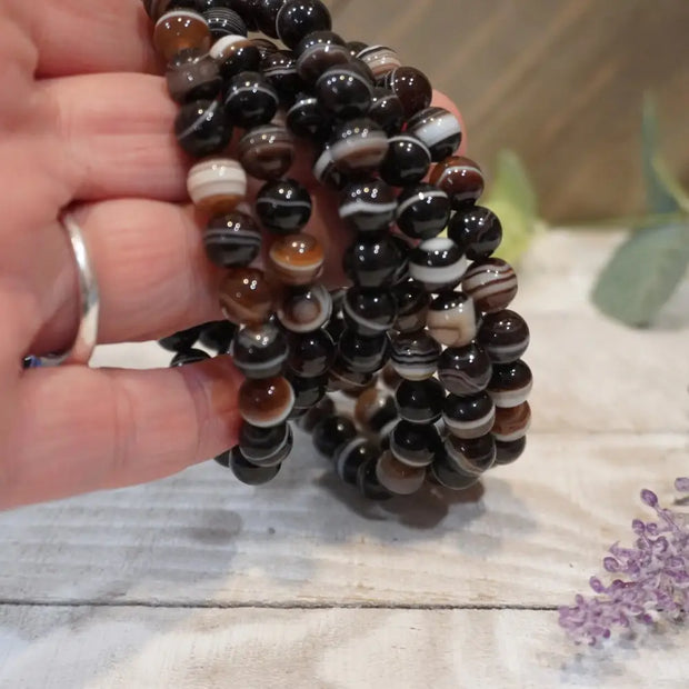 Sardonyx Bracelet 8mm - OMC BRACELETS