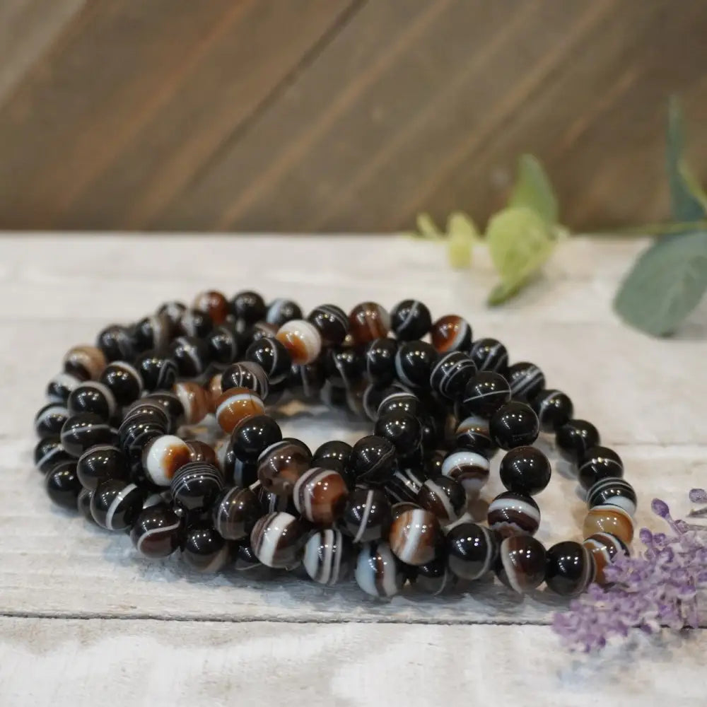 Sardonyx Bracelet 8mm - OMC BRACELETS