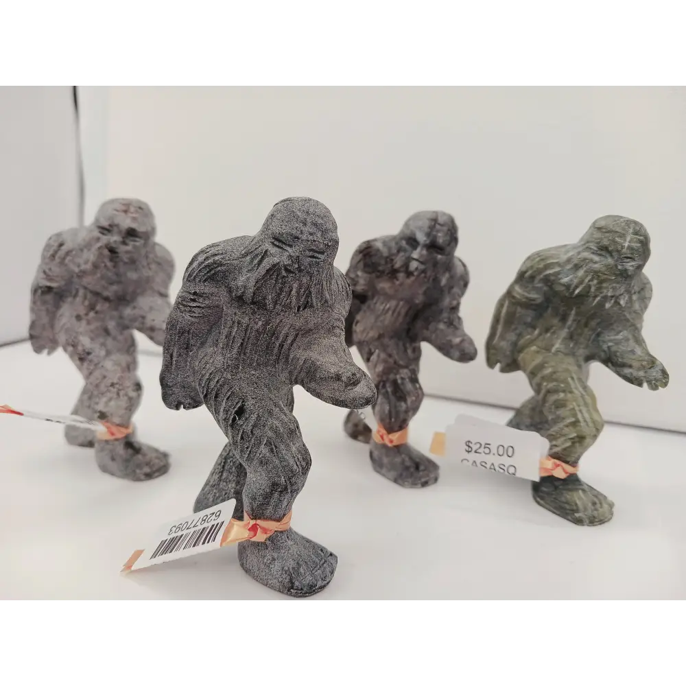 🦶✨ Sasquatch Carving 3.25 Inch (Intuitive Pick Assorted Stones) – Mystery Protection and Wild Wisdom 🌲