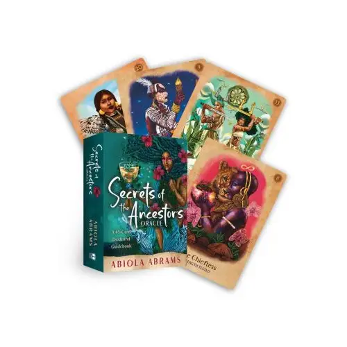 🌺✨ Secrets of the Ancestors Oracle – 44-Card Deck and Guidebook by Abiola Abrams – Connect Heal and Honor Your Lineage 🌿
