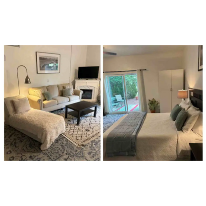 Sedona September 11th - 15th Retreat - DEPOSIT ONLY - 3. Queen Bed and Fold Out Queen Bed Sofa (4 people per room) $100