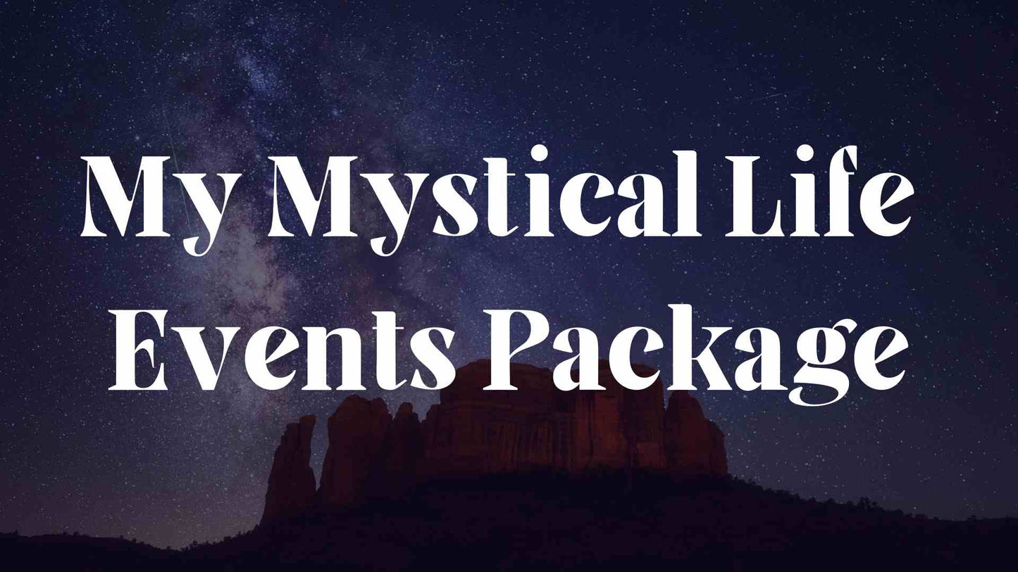 Sedona September 11th - 15th Retreat - DEPOSIT ONLY - MY MYSTICAL LIFE Events Package for Off Site Participants - Shop