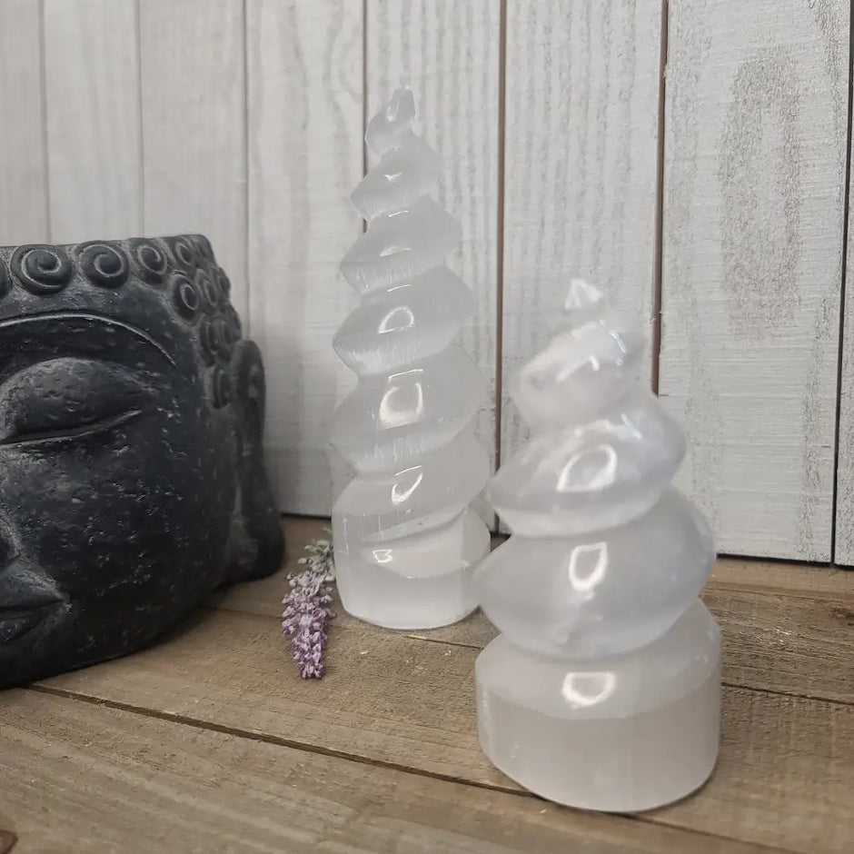 Selenite Spirals - Towers
