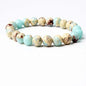 🧡✨ Shoushan Bracelet 8mm – Wisdom Harmony and Prosperity 🌿