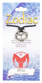 ♈🌙 Signs of the Zodiac Metal Pendants on Leather Cord (1’’) – All 12 Astrology Signs Celestial Style and Personalized