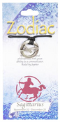 ♈🌙 Signs of the Zodiac Metal Pendants on Leather Cord (1’’) – All 12 Astrology Signs Celestial Style and Personalized