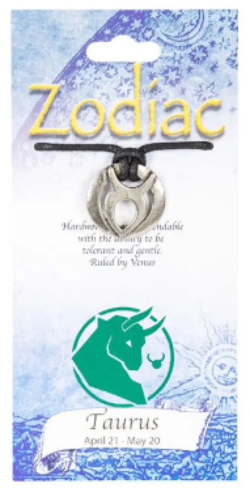 ♈🌙 Signs of the Zodiac Metal Pendants on Leather Cord (1’’) – All 12 Astrology Signs Celestial Style and Personalized