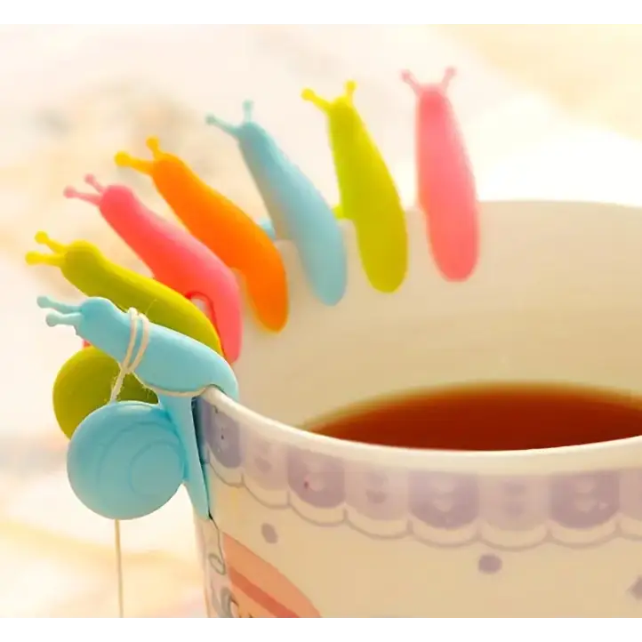 Silicone Tea Snail Bag Holder - Teas & Accessories