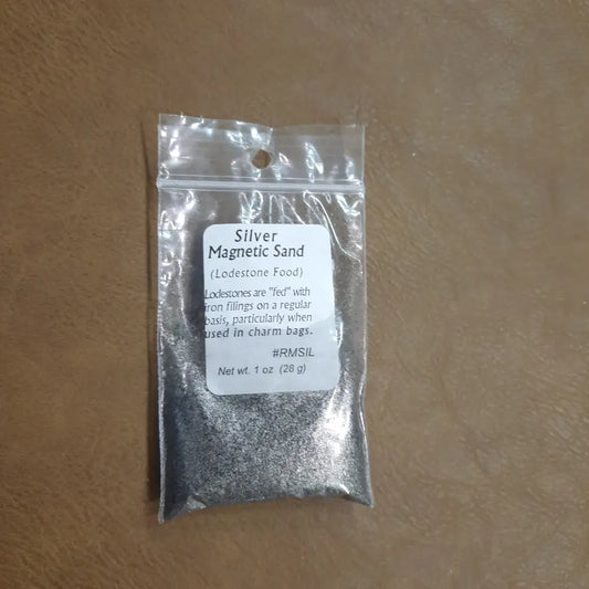 🌟✨ Silver Magnetic Sand (Lodestone Food) – Empower Attract and Energize Your Magic 🧲 - DISCONTINUED