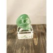 💀 Skull Rings - Green Aventurine & Black and White Calcite (Shamanite) ✨ - Green Aventurine - Jewelry