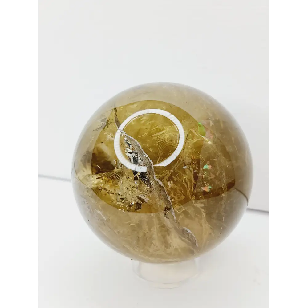 🌞✨ Smokey Citrine Sphere – Manifestation Clarity and Grounded Abundance 🌑 - Spheres