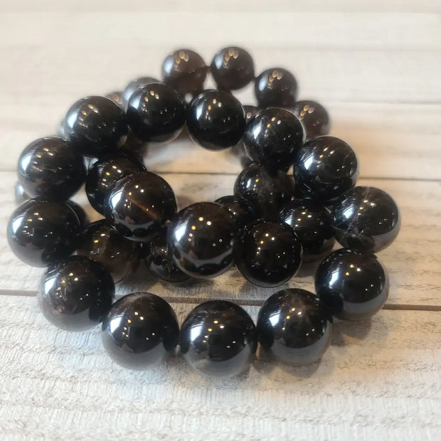Smokey Quartz Bracelet - 16mm - OMC BRACELETS