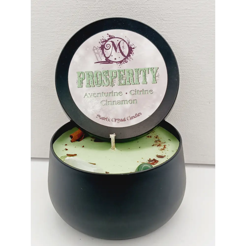 🕯️✨ Soy Candle 8 oz. – Long-Lasting Amazing Scents and Pure Candle Joy! 🌟 - Prosperity - Candles & Accessories