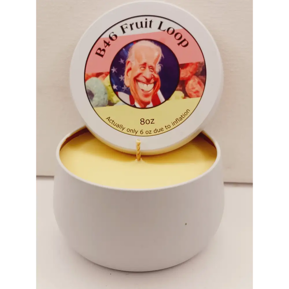 🕯️✨ Soy Candle 8 oz. – Long-Lasting Amazing Scents and Pure Candle Joy! 🌟 - B46 Fruit Loop - Candles & Accessories