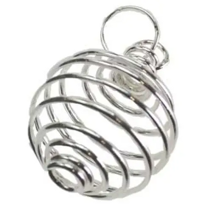 🔗✨ Spiraling Coil Charm Holder (1’’) – Versatile Stylish and Ready for Your Magic! 🌟