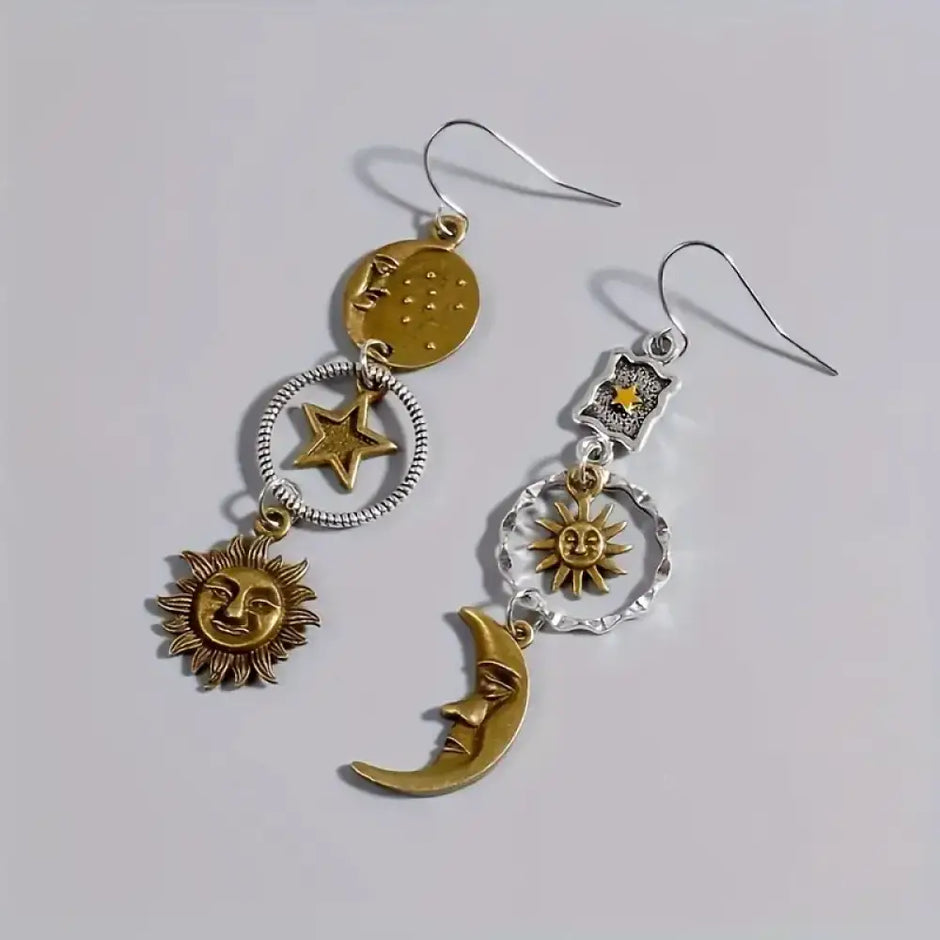 Spooky Earring Collection – Horror Film and Gothic Story Inspired Jewelry - Sun and Moon