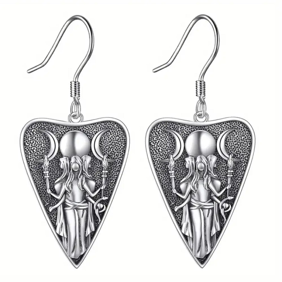 Spooky Earring Collection – Horror Film and Gothic Story Inspired Jewelry - Moon Goddess
