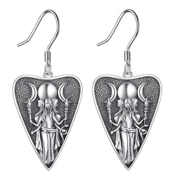 Spooky Earring Collection – Horror Film and Gothic Story Inspired Jewelry - Moon Goddess
