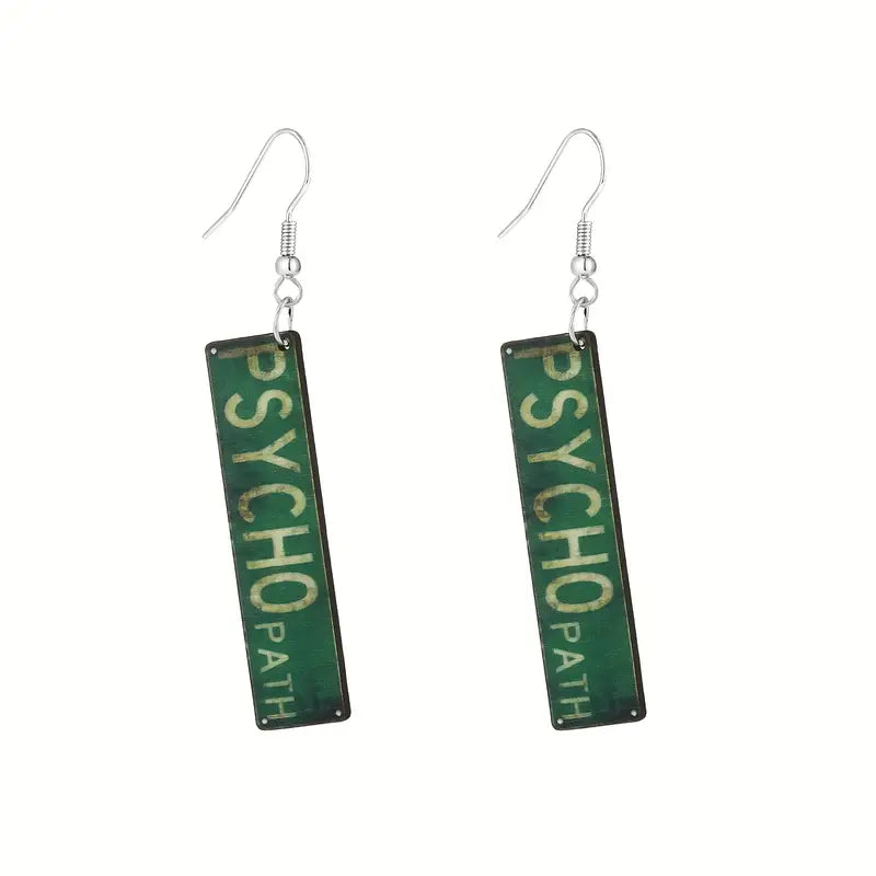 Spooky Earring Collection – Horror Film and Gothic Story Inspired Jewelry - PSYCHOpath Ln.