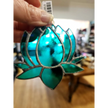 🌸 Stained Glass Lotus Flowers - 3.5’’ (Assorted Colors) 🌈 - Teal - Home Decor