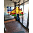 🍄 Stained Glass Mushroom - 3 5/8’’ 🌈 - Home Decor