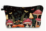 🍄🌌 Starry Sky and Mushroom Patterns Portable Storage Bags (5.35 x 8.65 in 3 Styles) – Whimsical Organization Magical