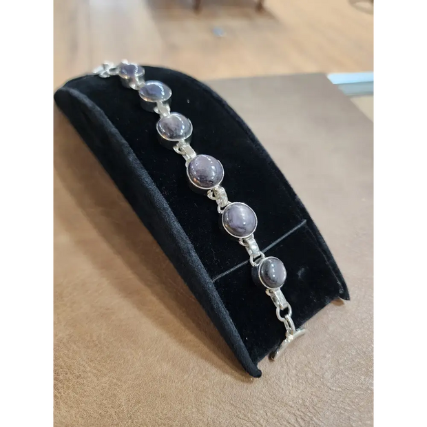 Sterling Silver Bracelets with Metaphysical Elegance ✨ - Star Ruby - Jewelry