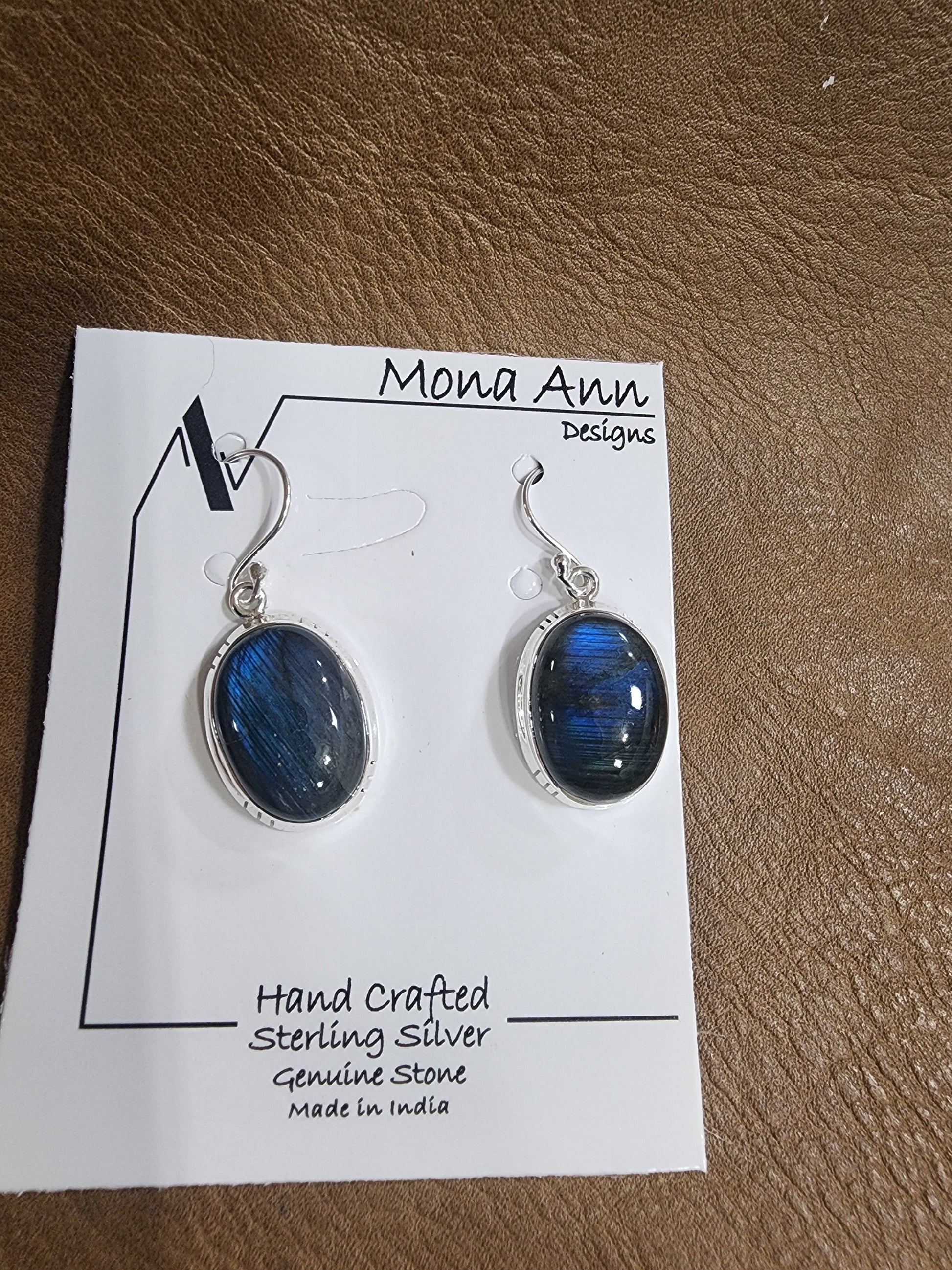 🌈✨ Sterling Silver Labradorite Earrings – Gorgeous Mystical & Irresistible! 💫 - Jewelry