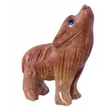 Stone Carved Animal Spirit Guides - Wolf - Carvings
