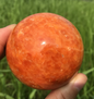 ☀️ Sunstone Sphere - 2.25’’ to 2.75’’ INTUITIVE PICK✨ - Spheres