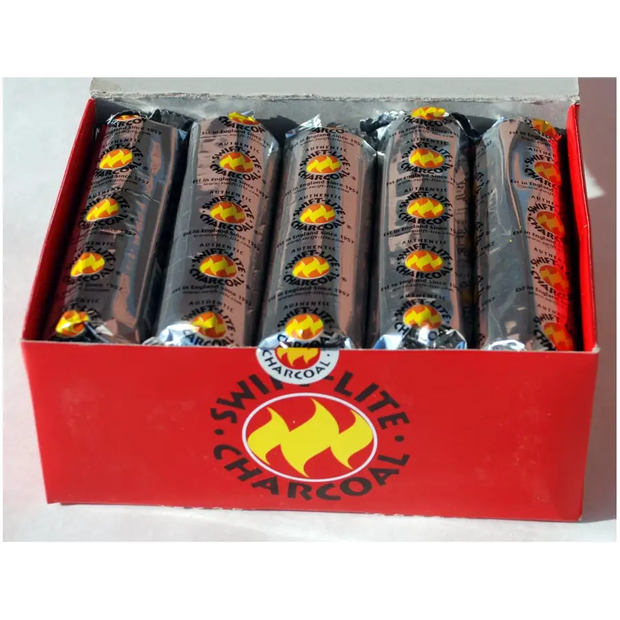 Swift Light 33 MM Charcoal Briquet - Incense & Burners