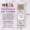🕯️🌱 Tea Tree Ear Candles by Doc Harmony – 2-Pack – Purifying Refreshing Self-Care! ✨ - Candles & Accessories