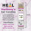 🕯️🌱 Tea Tree Ear Candles by Doc Harmony – 2-Pack – Purifying Refreshing Self-Care! ✨ - Candles & Accessories