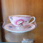 Teacups and Saucers - Pink with Flowers - Teas & Accessories