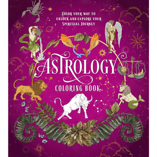 The Astrology Coloring Book - Books & Journals