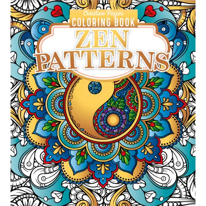 🖍️✨ The Zen Coloring Book – Mindful Creativity & Relaxation! 🌿 - Books & Journals
