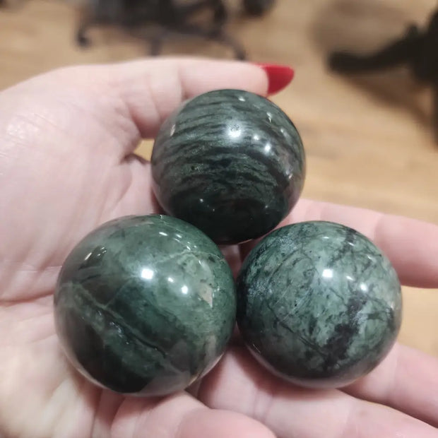 Tibet Jade Spheres - Spheres