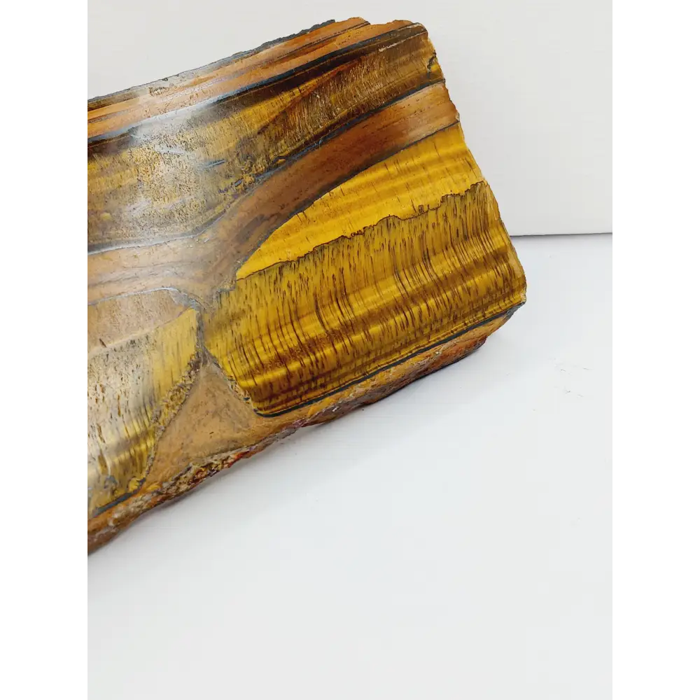 🐅✨ Tigers Eye Slab – Protection Confidence and Manifestation 🌟 - Specimens