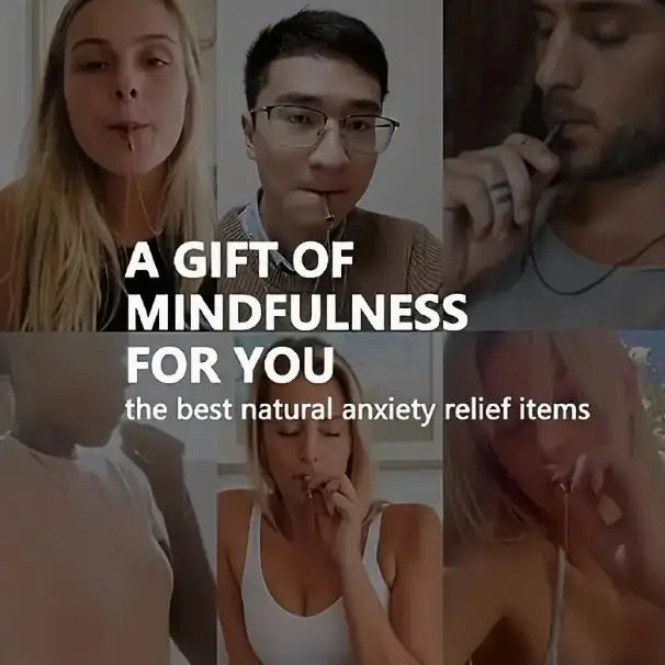 Titanium Steel Mindful Breathing Necklace - Jewelry