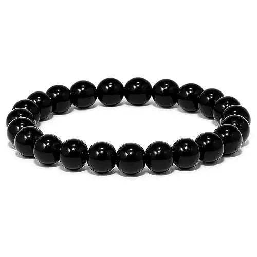 🖤🌈 Tourmaline Bracelet 8mm – Protection Balance and Grounding ✨