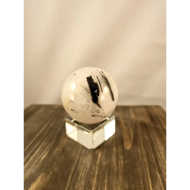 🖤 Black Tourmaline in Quartz Spheres ✨ - 3 - Spheres