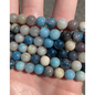 💙✨ Trolleite Bracelet 8mm – Intuition Protection and Balance 🌌