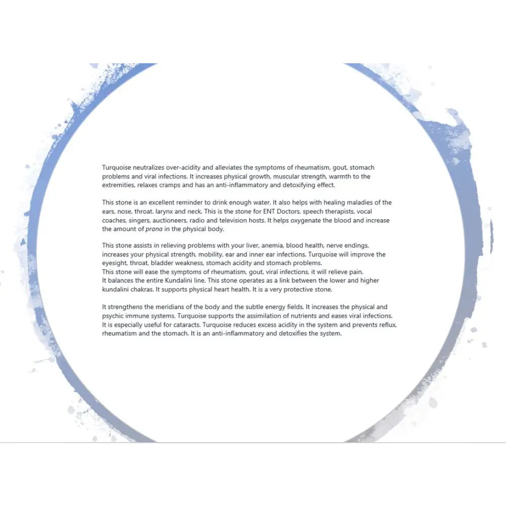 1 oz. Bag of Turquoise Chip Tumbles - Tumbles