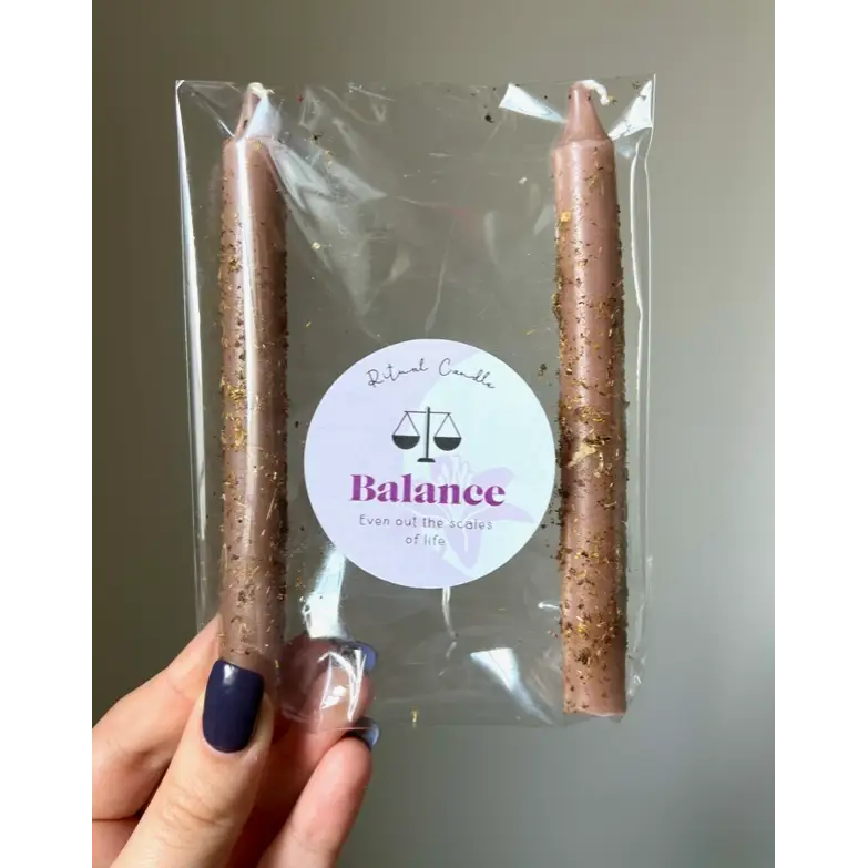 Twin Ritual Candles - Balance - Candles & Accessories